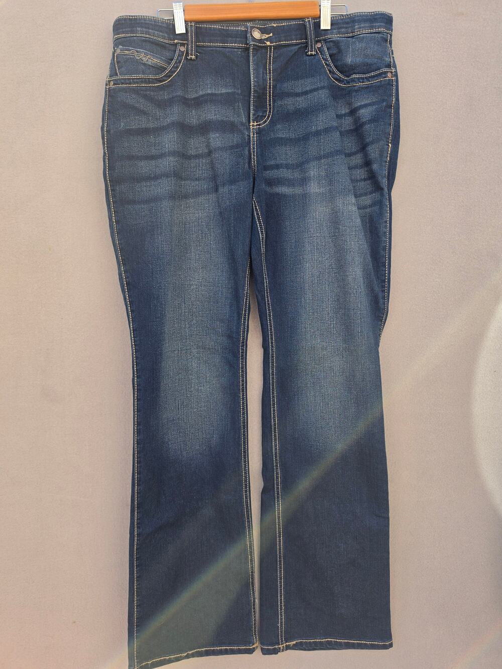 Wrangler Q Baby Ultimate Riding Jeans Women's 15/16 x 34 Boot Cut